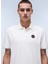 Napapıjrı Beyaz E-Badge Sum Erkek T-Shirt NP0A4IDA2061 1
