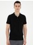 Siyah Slim Fit Basic Tişört 3