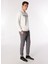 Ekru Erkek Bisiklet Yaka Relaxed Baskılı Sweatshirt D4WM-SWT3225 3