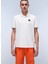 Napapıjrı Beyaz E-Badge Sum Erkek T-Shirt NP0A4IDA2061 2