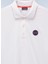Napapıjrı Beyaz E-Badge Sum Erkek T-Shirt NP0A4IDA2061 5
