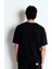 Siyah Erkek Oversize T-Shirt MYKO02AE25TEN 4