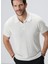 Ekru Erkek Apaş Slim Fit Kazak 1093835 1