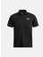 1386608-001 Ua Icon Polo Siyah Polo Yaka Loose Fit Erkek Polo T-Shirt 3