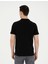 Siyah Slim Fit Basic Tişört 5