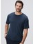 Lacivert Erkek Comfort Fit T-Shirt 1090797 2