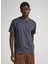 Antrasit Erkek Regular Fit Nakışlı T-Shirt PM509206 977 Connor 2
