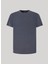 Antrasit Erkek Regular Fit Nakışlı T-Shirt PM509206 977 Connor 5