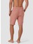 Bağlamalı Bel Standart Pudra Erkek Bermuda Şort Mr Rog Shorts 2