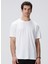Beyaz Erkek Comfort Fit T-Shirt 1090797 4