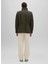 Haki Erkek Bisiklet Slim Fit Kazak Q M192 P542 2