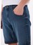 Lacivert Erkek Regular Fit Yıkamalı Denim Şort Chıcago - 1821 5
