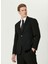 Slim Fit Siyah Erkek Takım Elbise 1092956 3