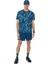 2041A302-412 Men Game Ss Top Mavi - Beyaz Erkek Yuvarlak Yaka Normal Kalıp T-Shirt 1