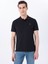 Siyah Erkek Relaxed Baskılı Polo T-Shirt M5SM-TST1335 3