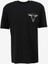 Bisiklet Yaka Siyah Erkek T-Shirt W241299001 Loose Fit T-Shirt 1