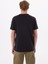 Siyah Erkek Bisiklet Yaka Relaxed Baskılı T-Shirt Perta 5