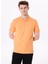 Polo Yaka Düz Turuncu Erkek T-Shirt Legolas Y 1