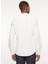Slim Fit Gömlek Yaka Beyaz Erkek Gömlek FM23W03CU 5