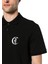 Siyah Erkek Slim Fit Polo T-Shirt 76OAGG17 2