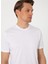 Beyaz Erkek Slim Fit T-Shirt Dıvıo 2