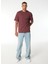 Bordo Erkek Regular Fit T-Shirt W241673H45 Bordo T-Shirt 3