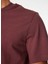Bordo Erkek Regular Fit T-Shirt W241673H45 Bordo T-Shirt 4