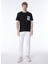 Gmg Fırenze Bisiklet Yaka Siyah Erkek T-Shirt GU24MSS03011 2