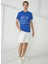 Bisiklet Yaka Düz Saks Erkek T-Shirt Rıg T-Shırt 2