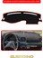 Hyundai Accent Yumurta Kasa 1993-1999TORPİDO Koruma Halısı Kırmızı Kenar 1