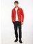 Kiremit Erkek Kapüşon Yaka Standart Fit Polar Sweatshırt D3WM-SWT2 1