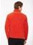 Kiremit Erkek Kapüşon Yaka Standart Fit Polar Sweatshırt D3WM-SWT2 5