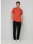 Turuncu Erkek Slim Fit T-Shirt HM500782 4