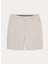Bej Erkek Slim Fit Şort HM801315 1