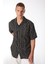 Gmg Fırenze Regular Fit Apaş Yaka Siyah Erkek Gömlek GU24MSS02207 1