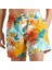 Sarı Erkek Normal Çiçek Şort Mayo PMB10391 043 Leaf Swımshort 1
