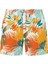 Sarı Erkek Normal Çiçek Şort Mayo PMB10391 043 Leaf Swımshort 2