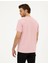 Pembe Erkek Slim Fit Desenli T-Shirt Zoy 5