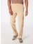 Açık Kahve Erkek Standart Fit Lastikli Paça Kargo Pantolon D4SM-PNT3802 3