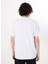 Beyaz Erkek Relaxed Baskılı T-Shirt M5SM-TST1300 5