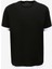 Bisiklet Yaka Gri - Siyah Erkek T-Shirt WJ16_ZJDZ 1