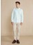 Slim Fit Düğmeli Yaka Mint Erkek Gömlek BBSS24MSH006 3