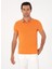 Turuncu Erkek Slim Fit T-Shirt Gorgeo 1