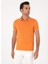 Turuncu Erkek Slim Fit T-Shirt Gorgeo 3