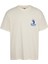 Bisiklet Yaka Baskılı Krem Erkek T-Shirt DM0DM18548YBH Reg Fn Novelty 2 5