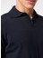 Lacivert Erkek Polo Slim Fit Kazak AU-7004B Jumper Polo 4
