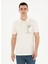 Ekru Erkek Slim Fit Baskılı Polo T-Shirt Arsan 1