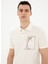 Ekru Erkek Slim Fit Baskılı Polo T-Shirt Arsan 2