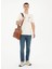 Ekru Erkek Slim Fit Baskılı Polo T-Shirt Arsan 4