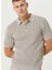 Bej Erkek Polo Slim Fit Düz Kazak Lm-25-29 2